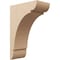 Ekena Millwork 12"W x 24"D x 36"H Classic Olympic Rough Cedar Woodgrain TimberThane Corbel, Primed Tan CORUR12X24X36OLYRCPR - alternate 1